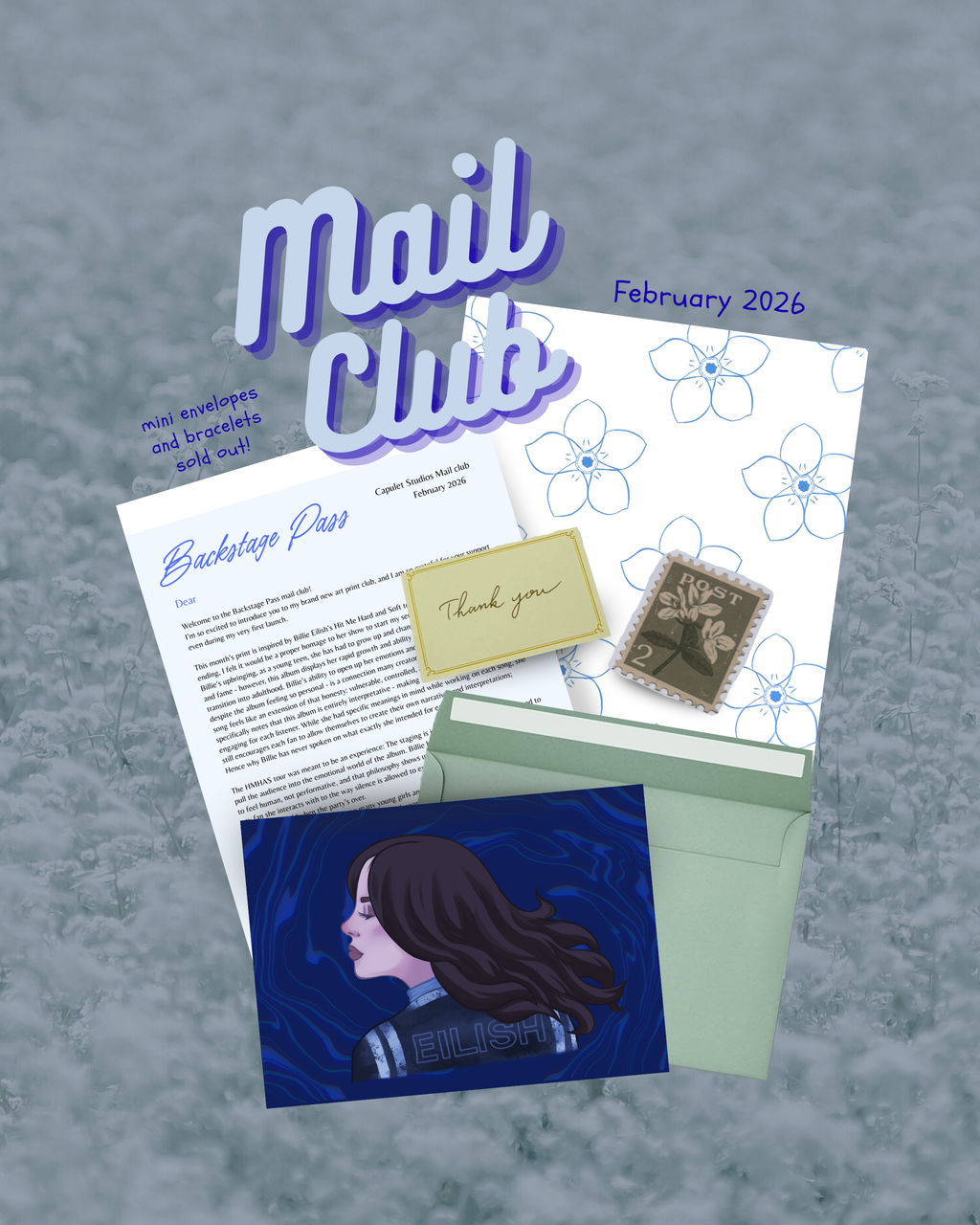 February's Art Print